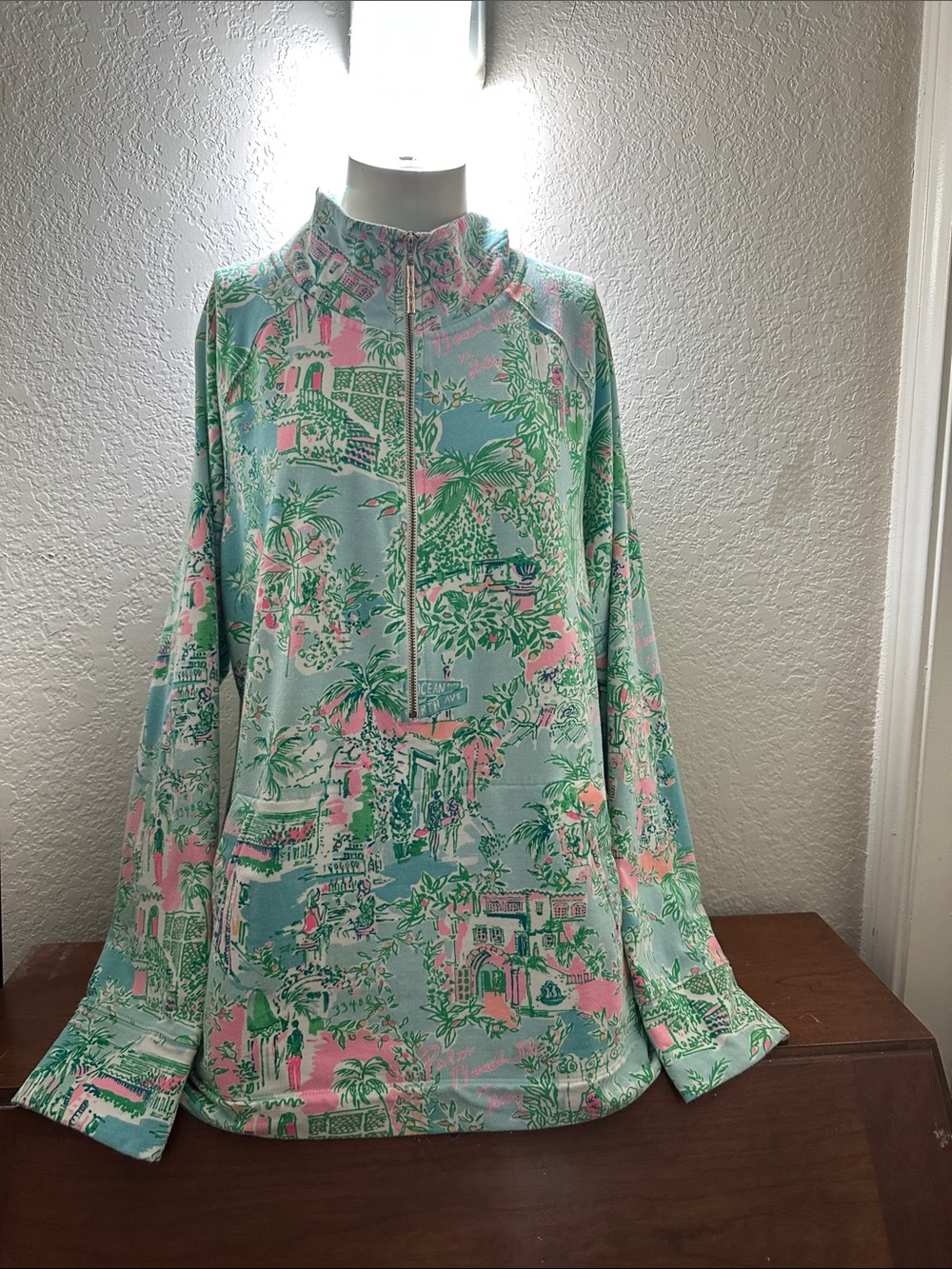 Lilly Pulitzer Lilly Loves Palm Beach  skipper pop over
